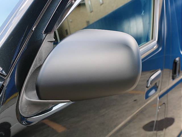 ドアミラー艶無しブラックペイント済み！！