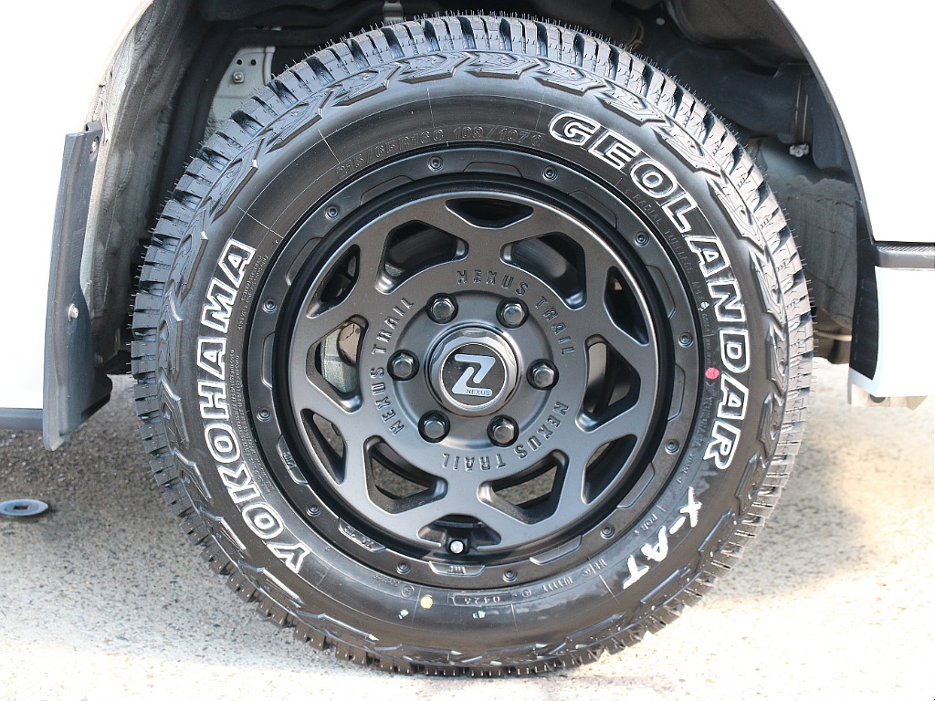 FLEXオリジナル ネクサストレイル 16インチアルミホイール＆ヨコハマ ジオランダータイヤ付き！！