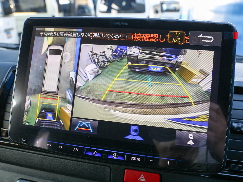 メーカーオプション パノラミックビューモニター付き！！