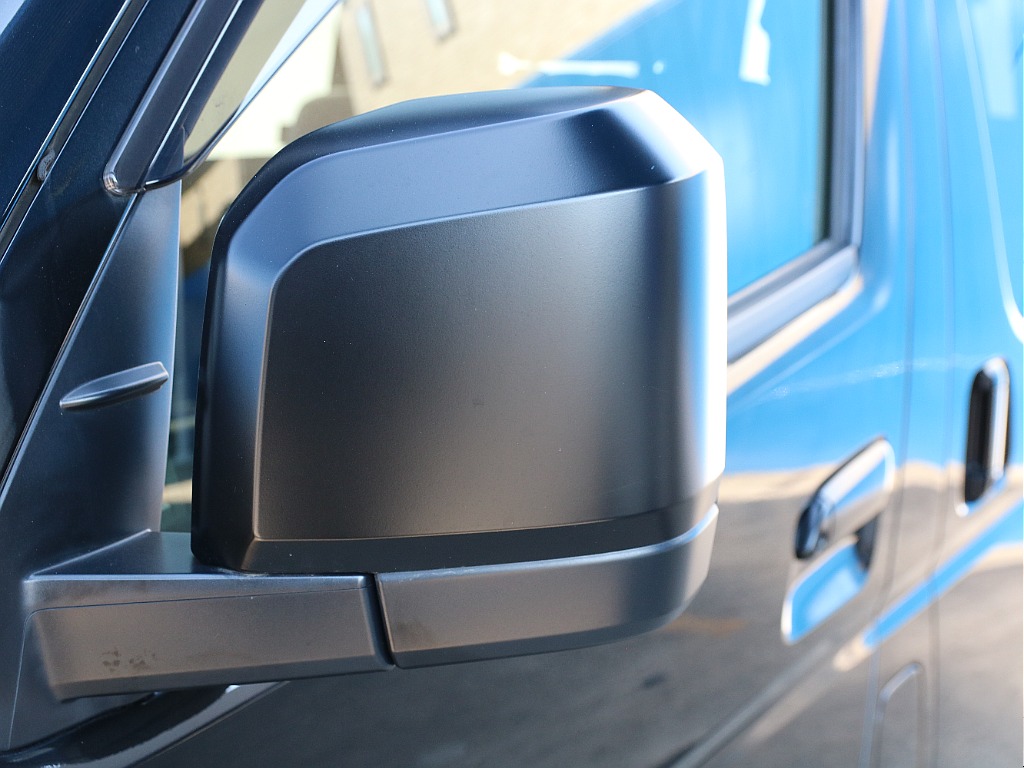 ドアミラー艶無しブラックペイント済み！！