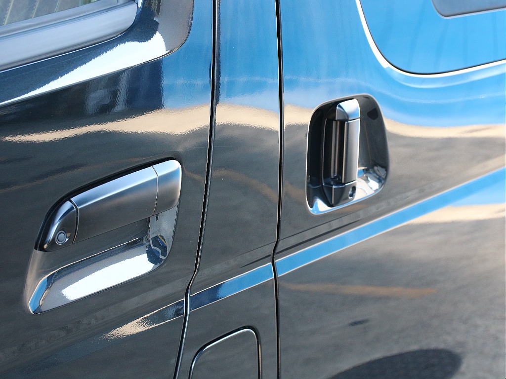 ドアハンドル艶無しブラックペイント済み！！