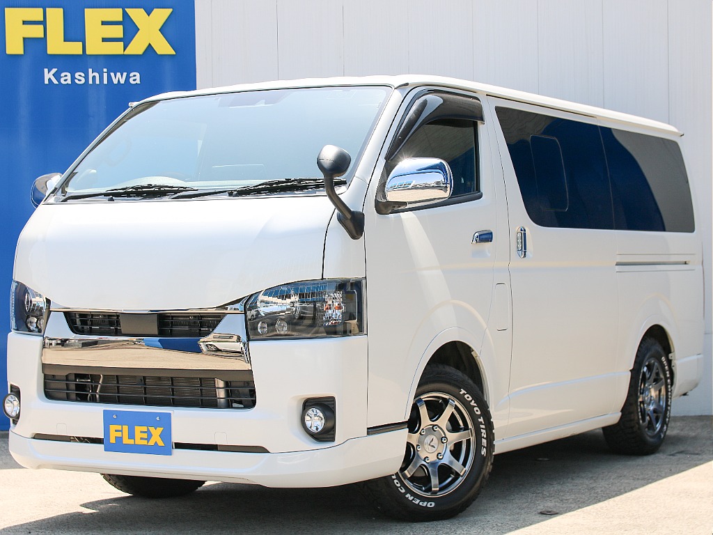R1年式 ハイエースバン スーパーGL ダークプライムⅡ クリーンディーゼル4WD REVOシート付き 入庫致しました！！
