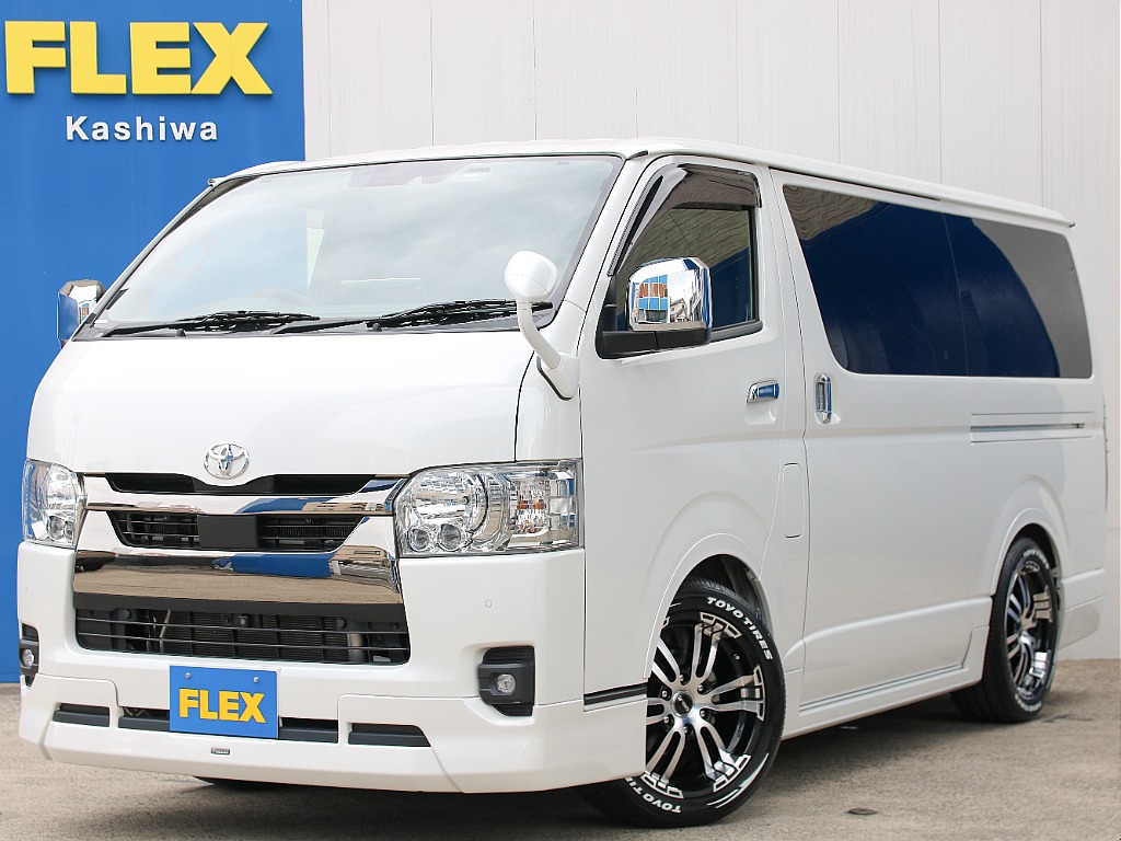 R5年式 ハイエースバン スーパーGL ダークプライムⅡ ガソリン2WD モデリスタフルエアロ 入庫致しました！！
