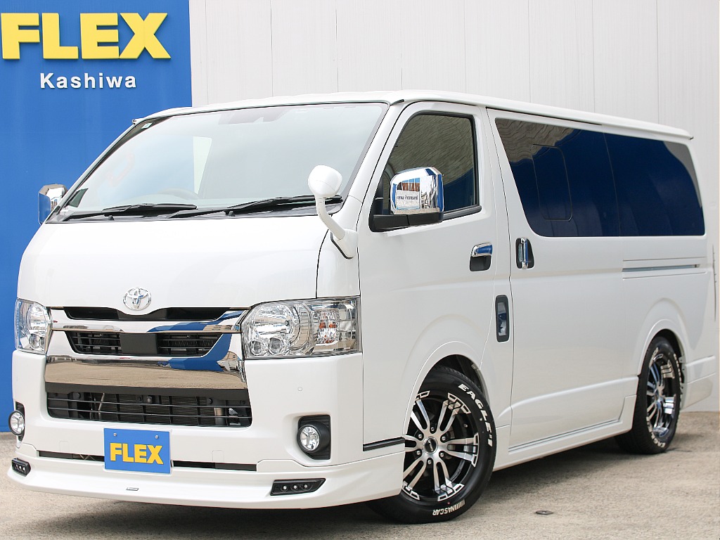 R3年式 ハイエースバン スーパーGL ダークプライムⅡ ガソリン2WD モデリスタフルエアロ 入庫致しました！！