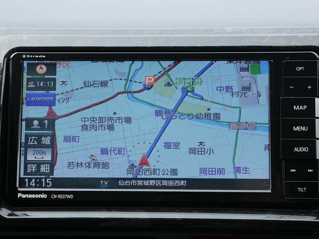 パナソニック　ストラーダフルセグナビ搭載済み！！