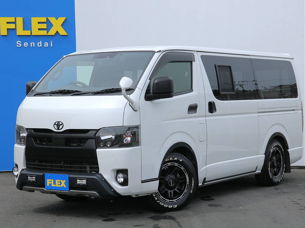★フレックスオリジナルカスタム車両【DOG　VAN】　ディーゼル４WD　ダークプライムⅡ★