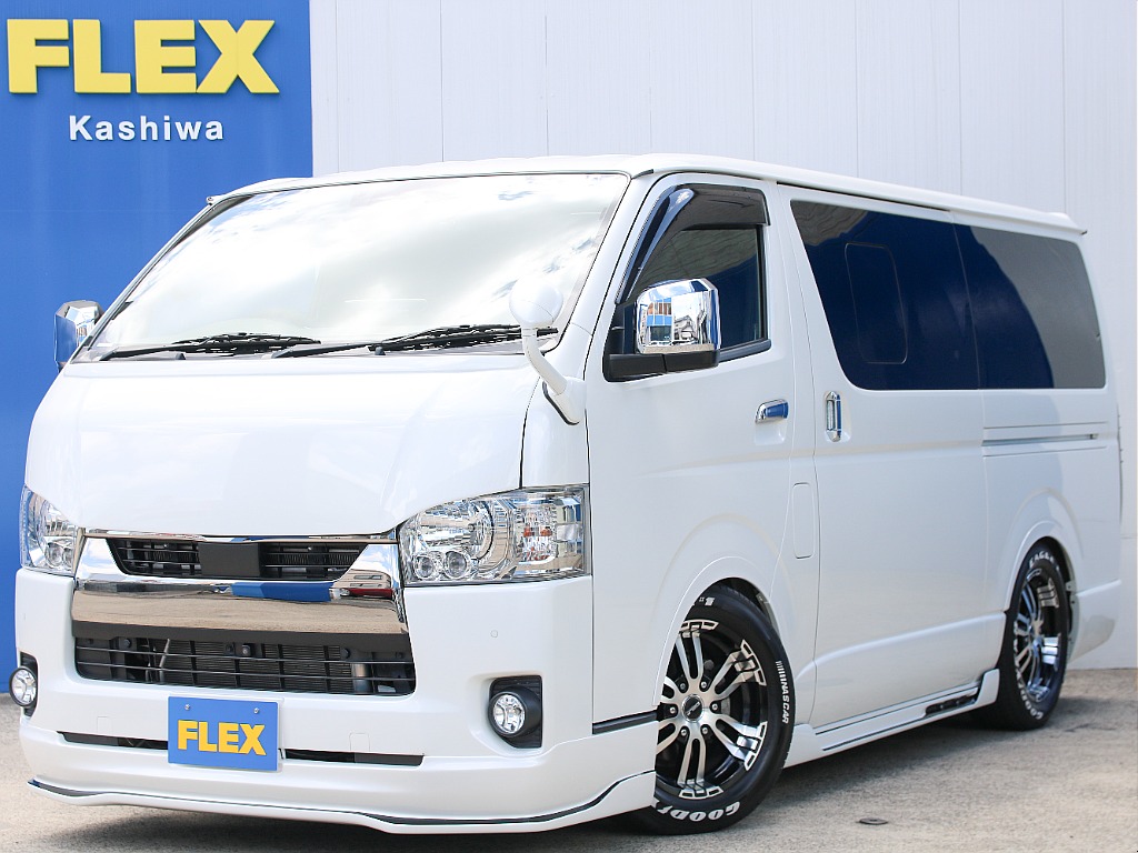 R4年式 ハイエースバン スーパー GL ダークプライム２ クリーンディーゼル2WD 415コブラ フルエアロ 入庫致しました！！
