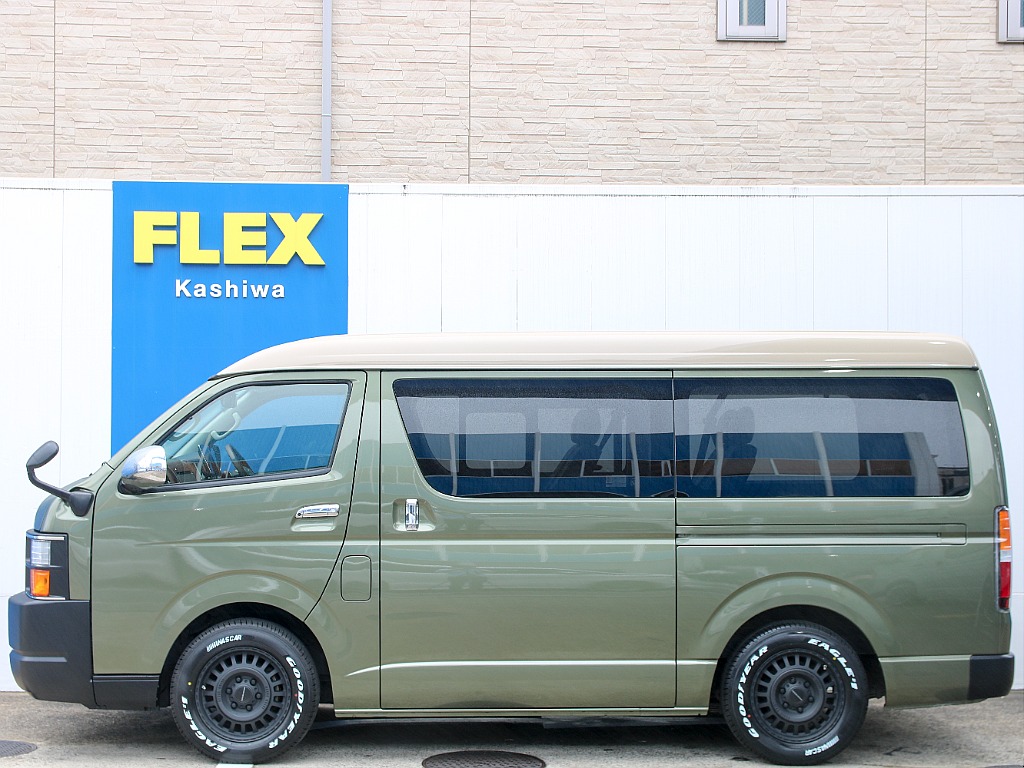 トヨタ&nbsp;ハイエース&nbsp;ワゴン2.7GLロング ミドルルーフ&nbsp;角目4灯 リノカ コーストライン&nbsp;千葉県の詳細画像&nbsp;その6