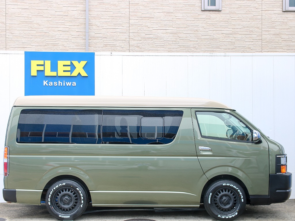トヨタ&nbsp;ハイエース&nbsp;ワゴン2.7GLロング ミドルルーフ&nbsp;角目4灯 リノカ コーストライン&nbsp;千葉県の詳細画像&nbsp;その7