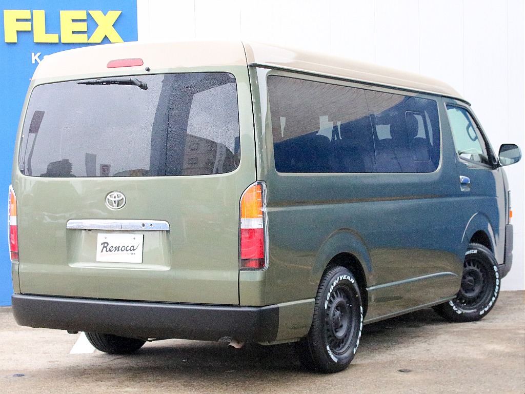 トヨタ&nbsp;ハイエース&nbsp;ワゴン2.7GLロング ミドルルーフ&nbsp;角目4灯 リノカ コーストライン&nbsp;千葉県の詳細画像&nbsp;その8
