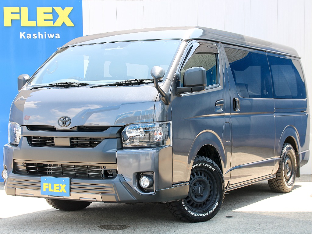 トヨタ&nbsp;ハイエースバン&nbsp;5D2.7スーパーGL DプライムⅡワイドL 4WD&nbsp;オフロードパッケージ×ブラックエディション&nbsp;千葉県