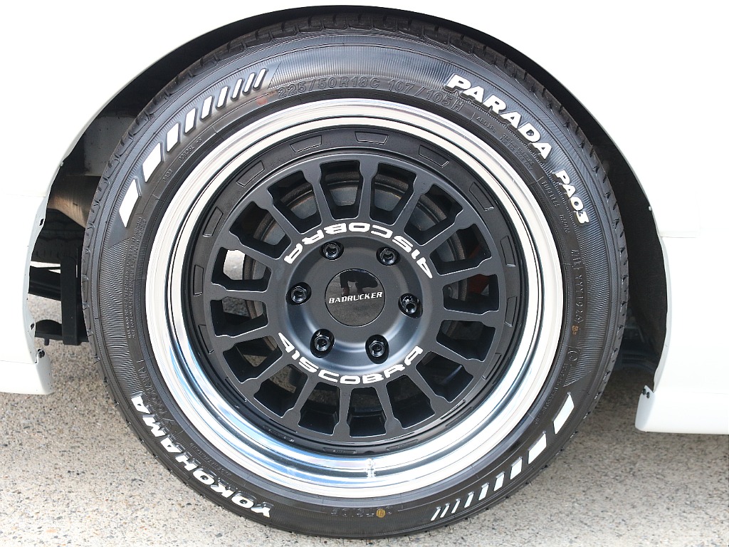 415コブラ ファントム 18インチアルミホイール＆ヨコハマ パラダタイヤ付き！！
