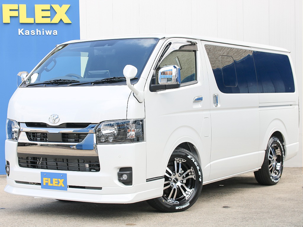 トヨタ&nbsp;ハイエースバン&nbsp;5D2.8DTスーパーGLダークプライムⅡロング&nbsp;登録済未使用車&nbsp;千葉県