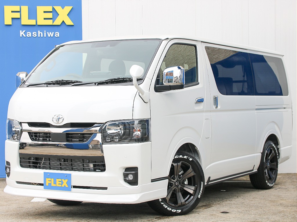 トヨタ&nbsp;ハイエースバン&nbsp;5D2.0スーパーGLダークプライムⅡロング&nbsp;登録済未使用車&nbsp;千葉県