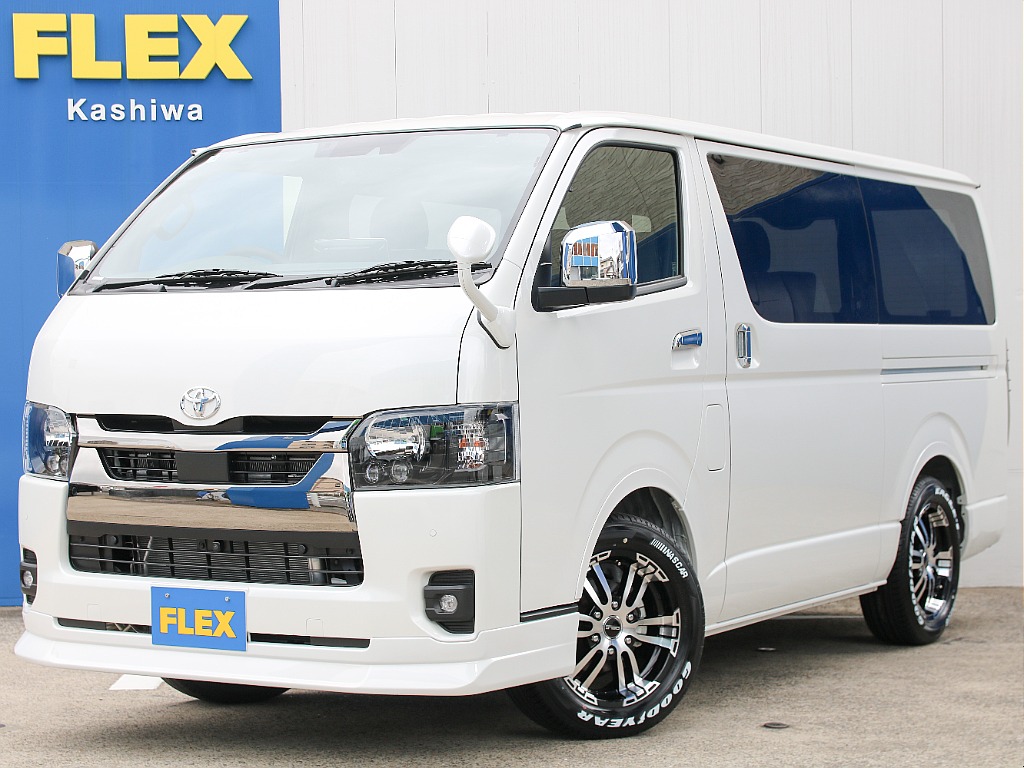 トヨタ&nbsp;ハイエースバン&nbsp;5D2.0スーパーGLダークプライムⅡロング&nbsp;登録済未使用車&nbsp;千葉県
