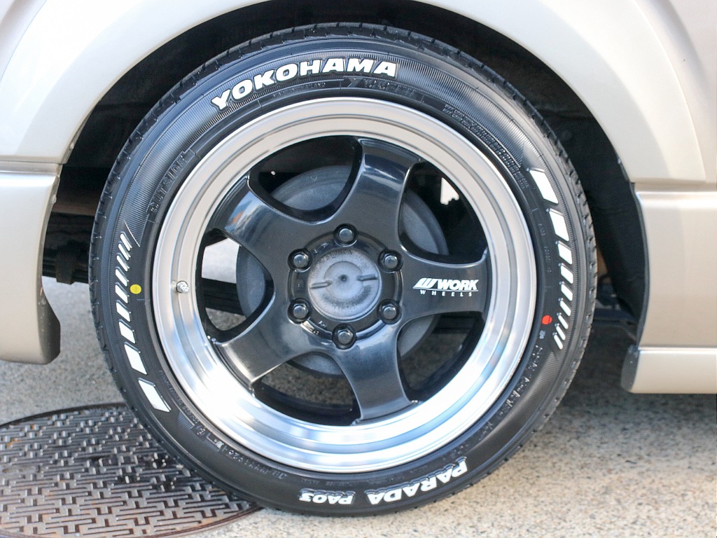 WORK エクストラップ S1HC 18インチアルミホイール＆ヨコハマ パラダタイヤ付き！！