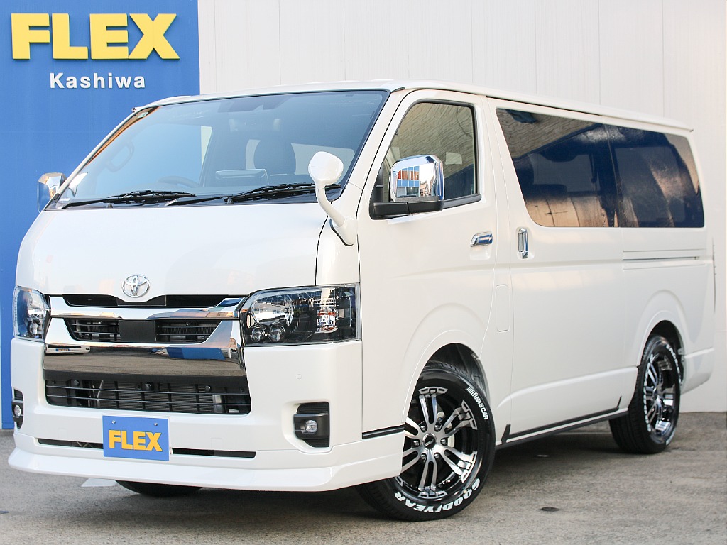 トヨタ&nbsp;ハイエースバン&nbsp;5D2.0スーパーGLダークプライムⅡロング&nbsp;登録済未使用車&nbsp;千葉県