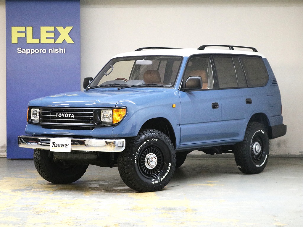 トヨタ ランドクルーザープラド プラド5ドア3.0ディーゼルT TX 4WD ーＲｅｎｏｃａーAMERICAN CLASSIC 北海道