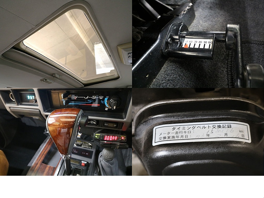 サンルーフ☆サスペンションシート☆新品ウッドシフトノブ☆タイミングベルト交換済み☆