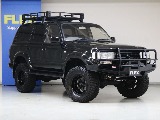 全塗装ブラック☆各所ブラックアウト☆ＡＲＢウィンチバンパー☆リフトＵＰ☆新品ショックアブソーバー☆前後ラテラルロッド☆新品ＬＥＤテールランプ☆