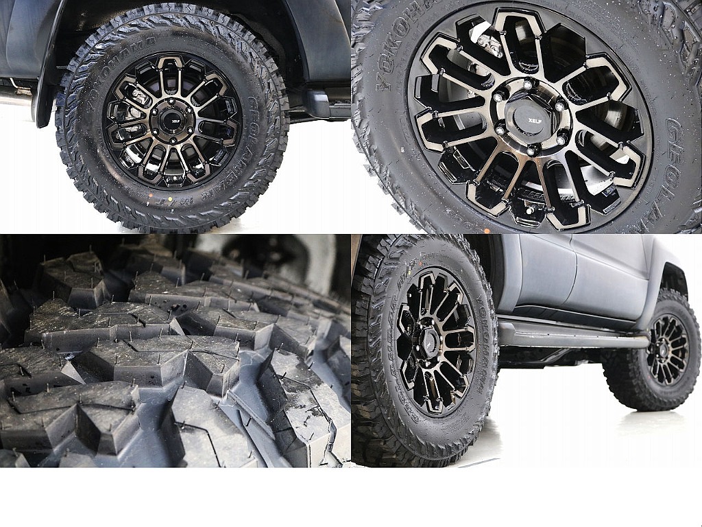 新品ＹＯＫＯＨＡＭＡジオランダーM/T G003×新品オリジナルＸＥＬＦ０２ホイール☆新品オリジナルエンハンスナット☆