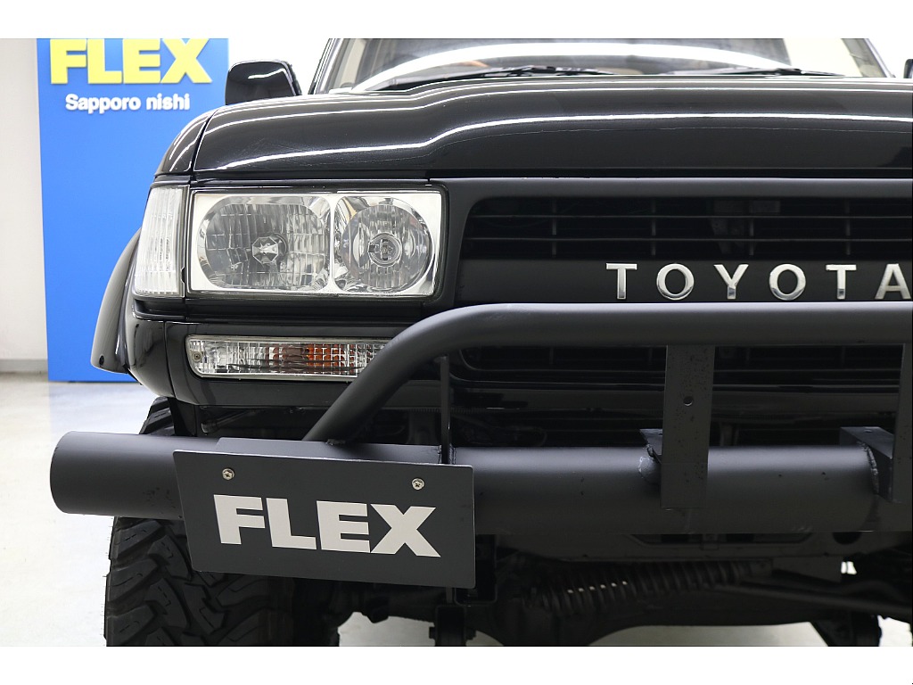 王道スタイル☆ディーゼルターボ☆全塗装ブラック☆リフトＵＰ☆本州仕入れ☆クリスタルヘッドライト☆フロントクロカンバンパー☆