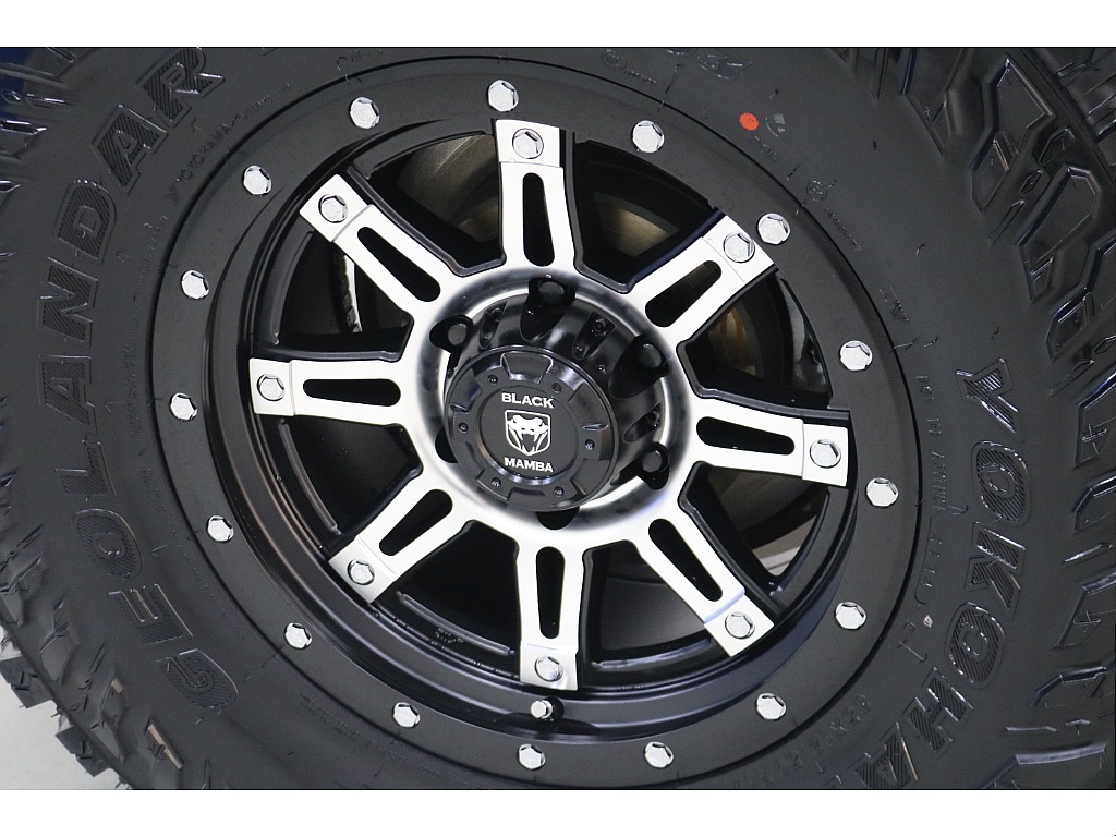 新品BlackMamba 17インチAW×新品YOKOHAMAジオランダーG003 M/Tタイヤ☆