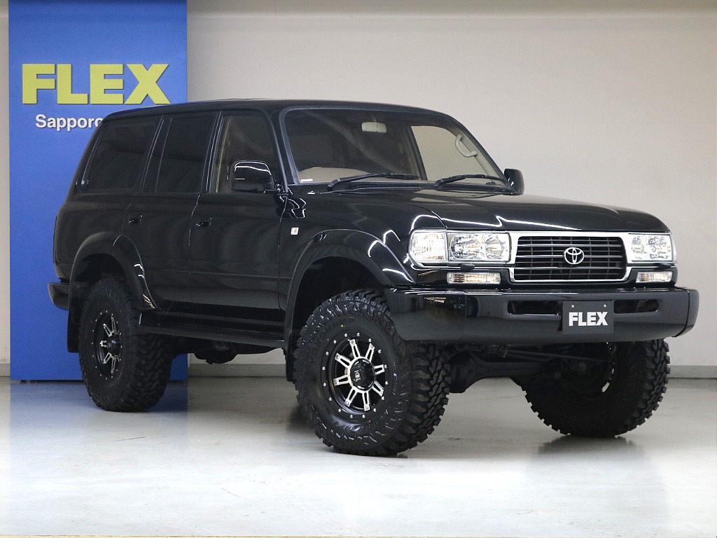 オールペイント：ブラック☆新品３インチリフトＵＰ☆新品フロントグリル☆新品クリスタルヘッドライト☆新品スモークＬＥＤテールランプ☆