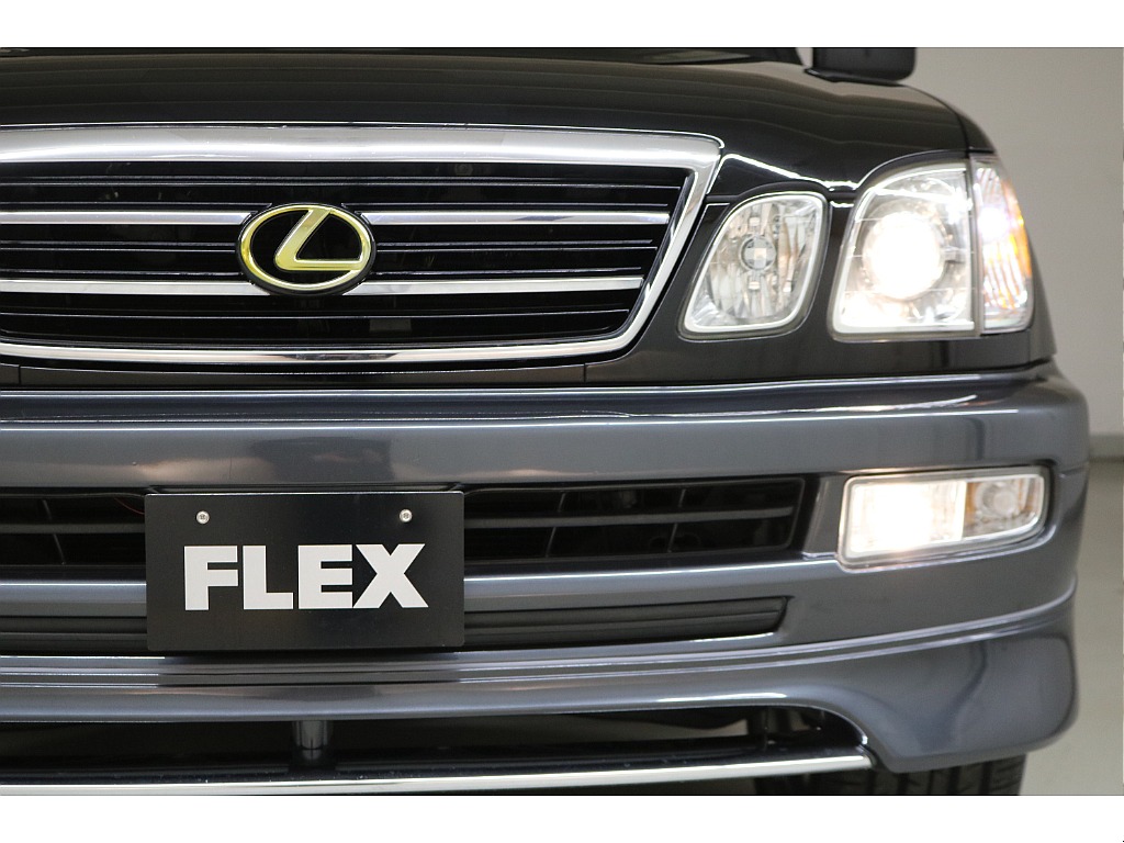 米国レクサスＬＸ４７０☆後期型５速ＡＴ☆１ナンバー登録☆ブラックⅡ☆純正ＵＳコーナーランプ☆フロントリップ☆イルミ付きサイドステップ☆