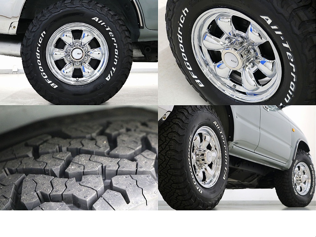 新品ＢＦグッドリッチＫＯ３ＡＴタイヤ×オリジナルＸＥＬＦ０１ホイール☆