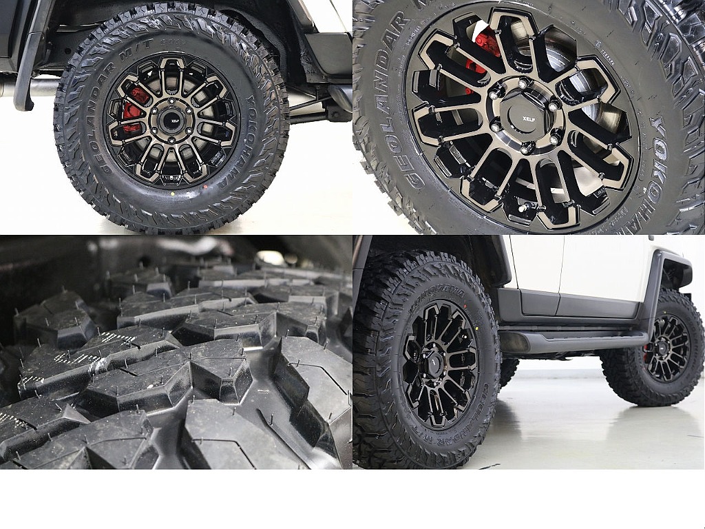 新品ＹＯＫＯＨＡＭＡジオランダーM/T G003×新品FLEX ORIGINAL XELF 02☆新品FLEX ORIGINAL ENHANCED NUTS BK☆