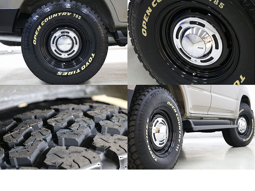 新品ＴＯＹＯオープンカントリー７８５タイヤ×新品ＤＥＡＮクロスカントリー１６インチＡＷ☆
