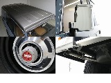 メッキサイドミラーカバー☆ＡＶＭ社製マニュアルハブ☆新品オリジナルダウンテールマフラー（フロント～テール）☆