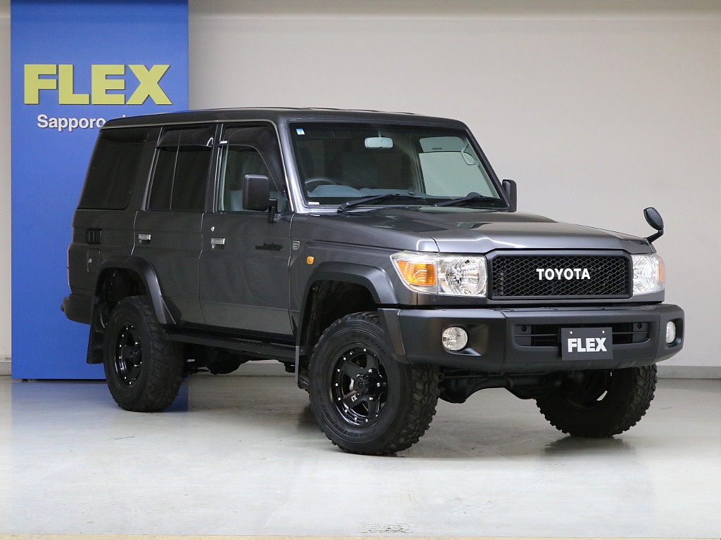グレーメタリック☆各所ブラックアウト☆新品ＴＯＹＯＴＡ文字グリル☆オプションフォグランプ☆新品ＢＡＴＴＬＥＺマフラー☆