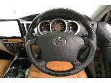 新品黒木目×ダークグレーレザーステアリング☆