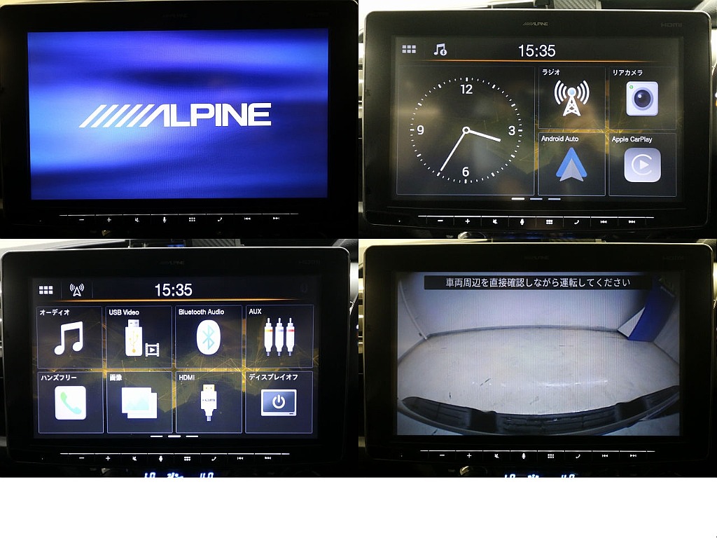 ＡＬＰＩＮＥ１１インチディスプレイオーディオ（AppleCarPlay、androidauto対応）☆バックカメラ☆