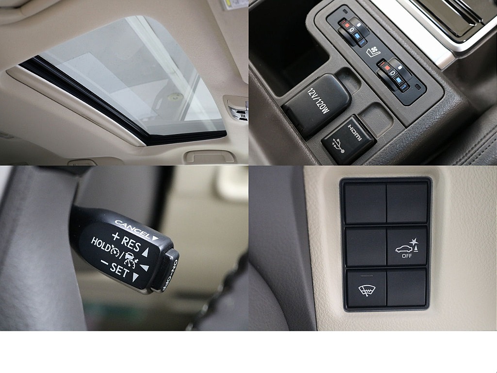 サンルーフ☆運転席／助手席シートヒーター＆ベンチレーター☆ＵＳＢ＆ＨＤＭＩポート☆レーダークルーズコントロール☆寒冷地仕様☆