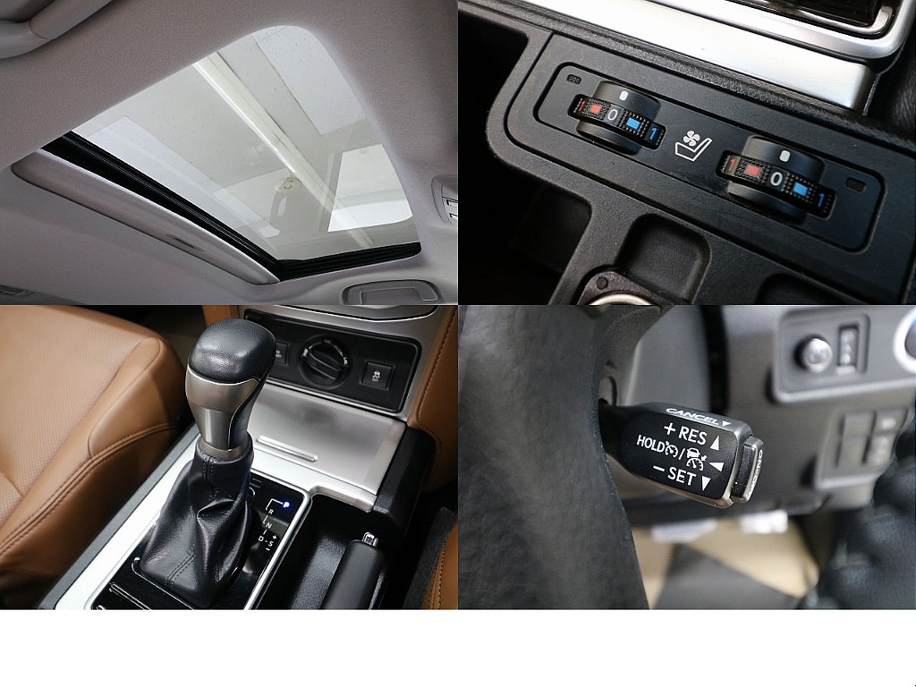 サンルーフ☆運転席／助手席シートヒーター＆ベンチレーター☆本革巻きシフトノブ☆レーダークルーズコントロール☆