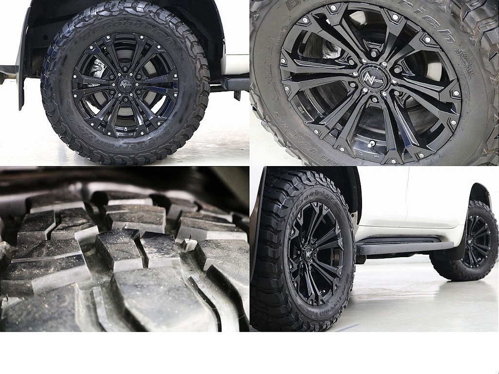 ＢＦグッドリッチＫＭ３　ＭＴタイヤ×ＮＩＴＲＯ ＰＯＷＥＲ ＪＡＶＥＬＩＮ１７インチアルミホイール☆