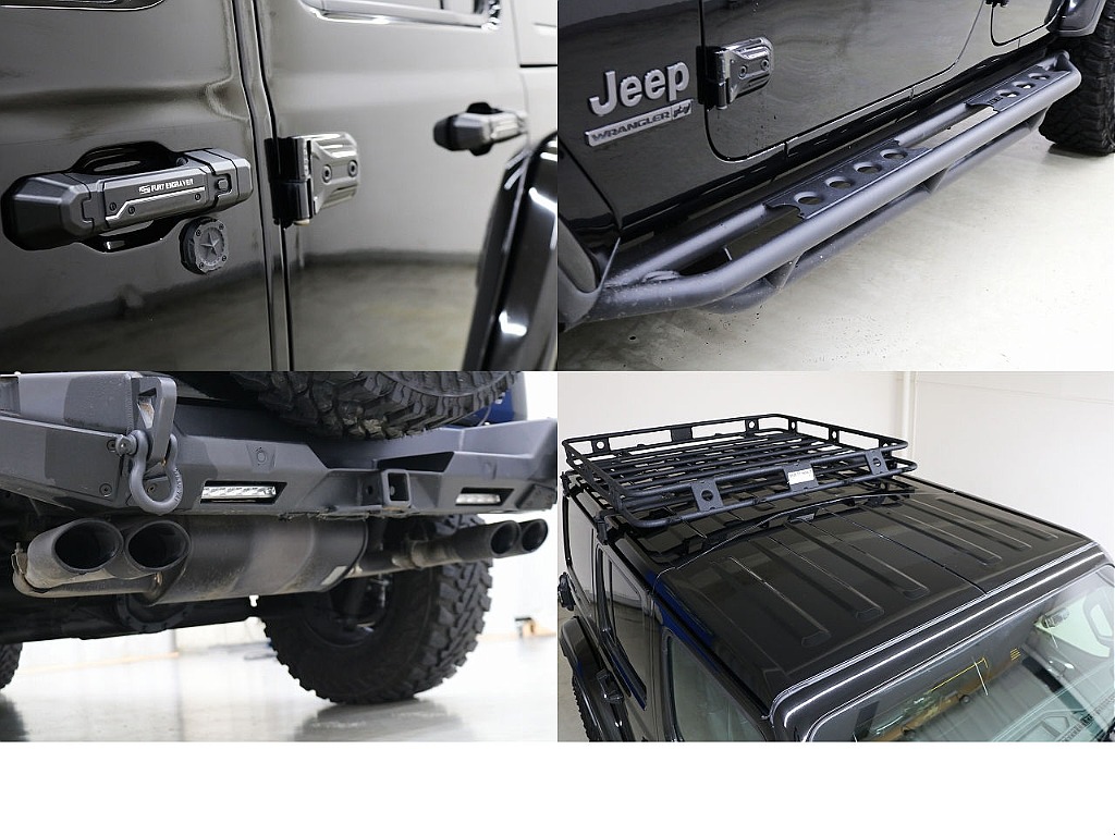 ＦＵＲＹドアハンドルカバー☆ＳＭＩＴＴＹ ＢＩＬＴ　ＳＲＣアーマーステップ＆ＸＲＣ Gen2リヤバンパー☆ＪＥＰＰＥＳＥＮタクティカルエキゾーストマフラーＳＭＩＴＴＹ ＢＩＬＴディフェンダーラック☆