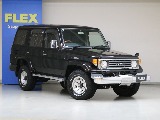 全塗装ブラック☆純正電動ウィンチ☆新品ＴＯＹＯＴＡ純正フロントグリル☆新品メッキドアミラーカバー☆サクソンダウンテールマフラー☆