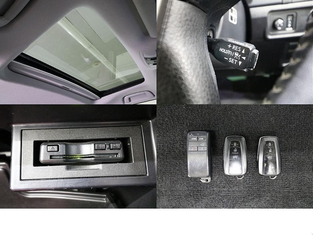 オプションサンルーフ☆レーダークルーズコントロール☆ビルトインＥＴＣ☆純正リモートスタート（一体型）☆