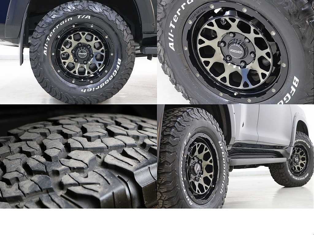 ＢＦグッドリッチＫＯ２　ＡＴタイヤ×ＲＡＹＳ　TEAMDAYTONA　M9　１７インチアルミホイール☆