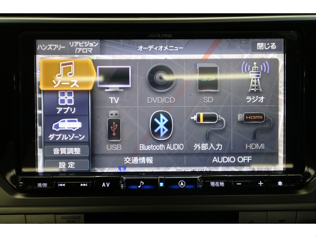 アルパイン専用ＢＩＧ－Ｘ９インチナビ（alexa、AppleCarPlay、androidauto対応）☆ＨＤＭＩ＆ＵＳＢポート装着済み☆