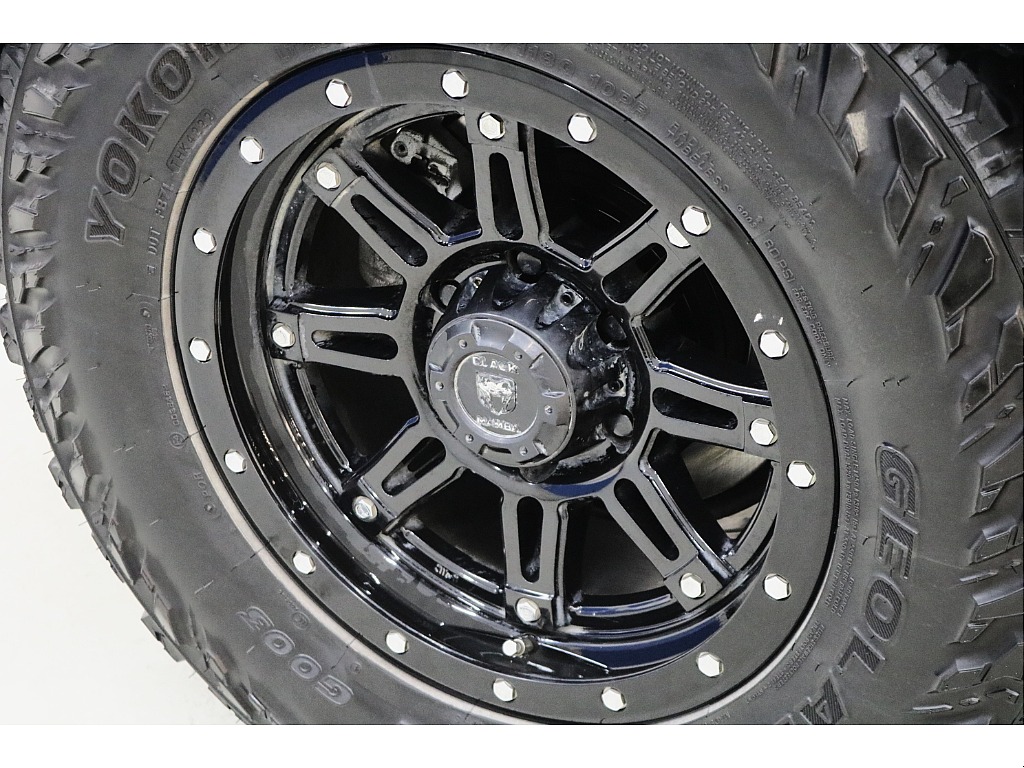 YOKOHAMAジオランダーM/T G003タイヤ×BLACK MAMBA１７インチＡＷ☆