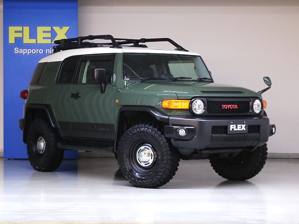 アーミーグリーン☆トレイル仕様☆パートタイム式４ＷＤ☆新品２インチリフトＵＰ☆フォグランプ☆新品ＪＡＯＳバックランプ☆ルーフラック☆ヒッチメンバー☆