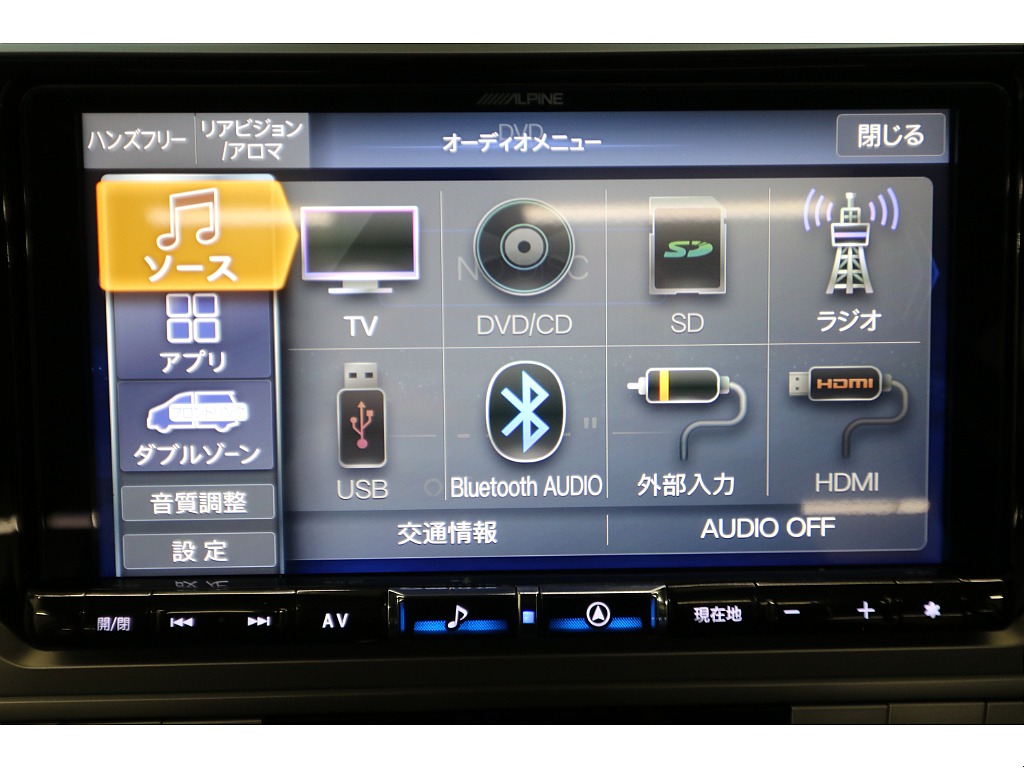 アルパイン専用ＢＩＧ－Ｘ９インチナビ（AppleCarPlay、androidauto対応）☆バックカメラ☆