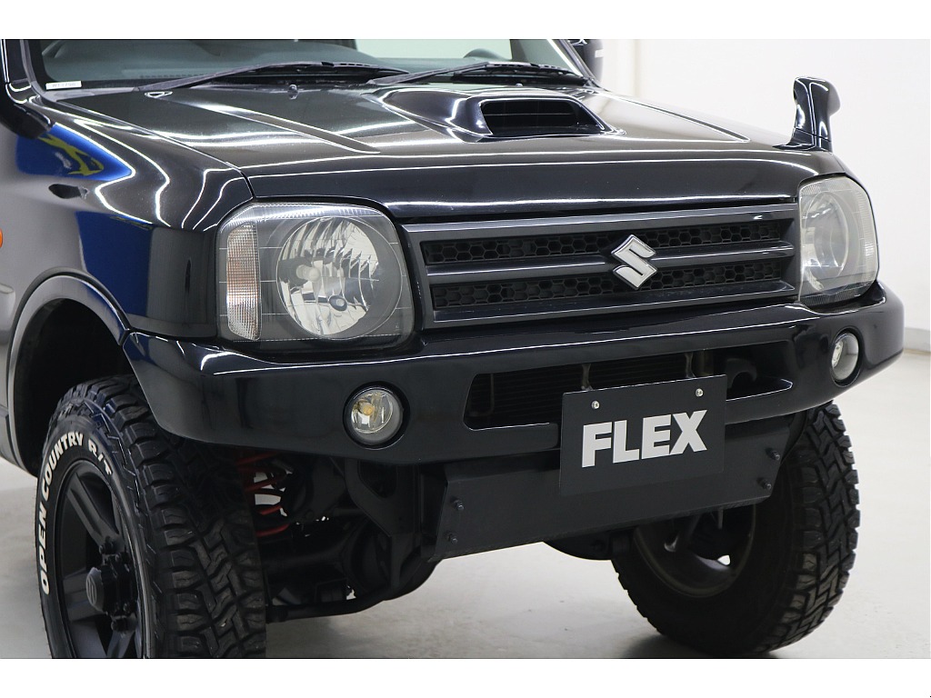 リフトＵＰ☆ステアリングダンパー☆前後調整式ラテラルロッド☆社外フロントバンパー☆フロントスキッドプレート☆ＬＥＤヘッドランプ☆