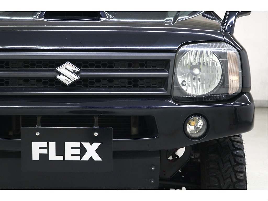 リフトＵＰ☆ステアリングダンパー☆前後調整式ラテラルロッド☆社外フロントバンパー☆フロントスキッドプレート☆ＬＥＤヘッドランプ☆