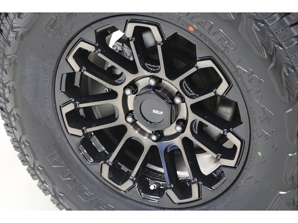 新品ＹＯＫＯＨＡＭＡジオランダーＸ－ＡＴタイヤ×新品FLEX ORIGINAL XELF 02☆新品オリジナルエンハンスナット☆